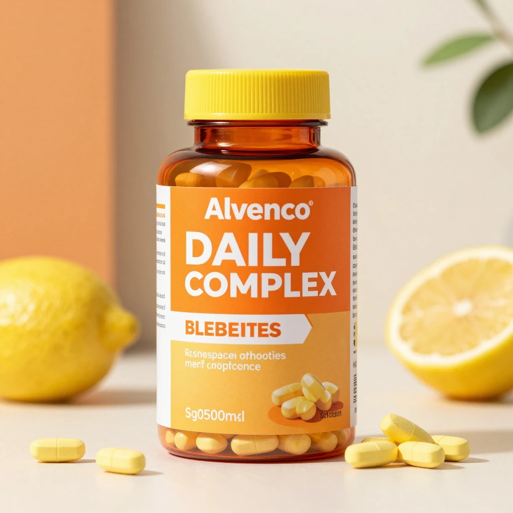 Alvenco daily complex product bottle